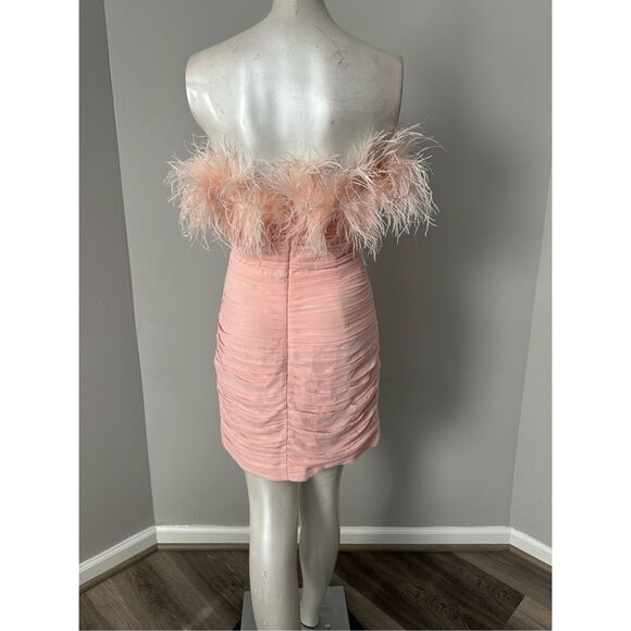 NWT SAU LEE Chelsea Dress in Blush Size US 2 $695 - Picture 7 of 11